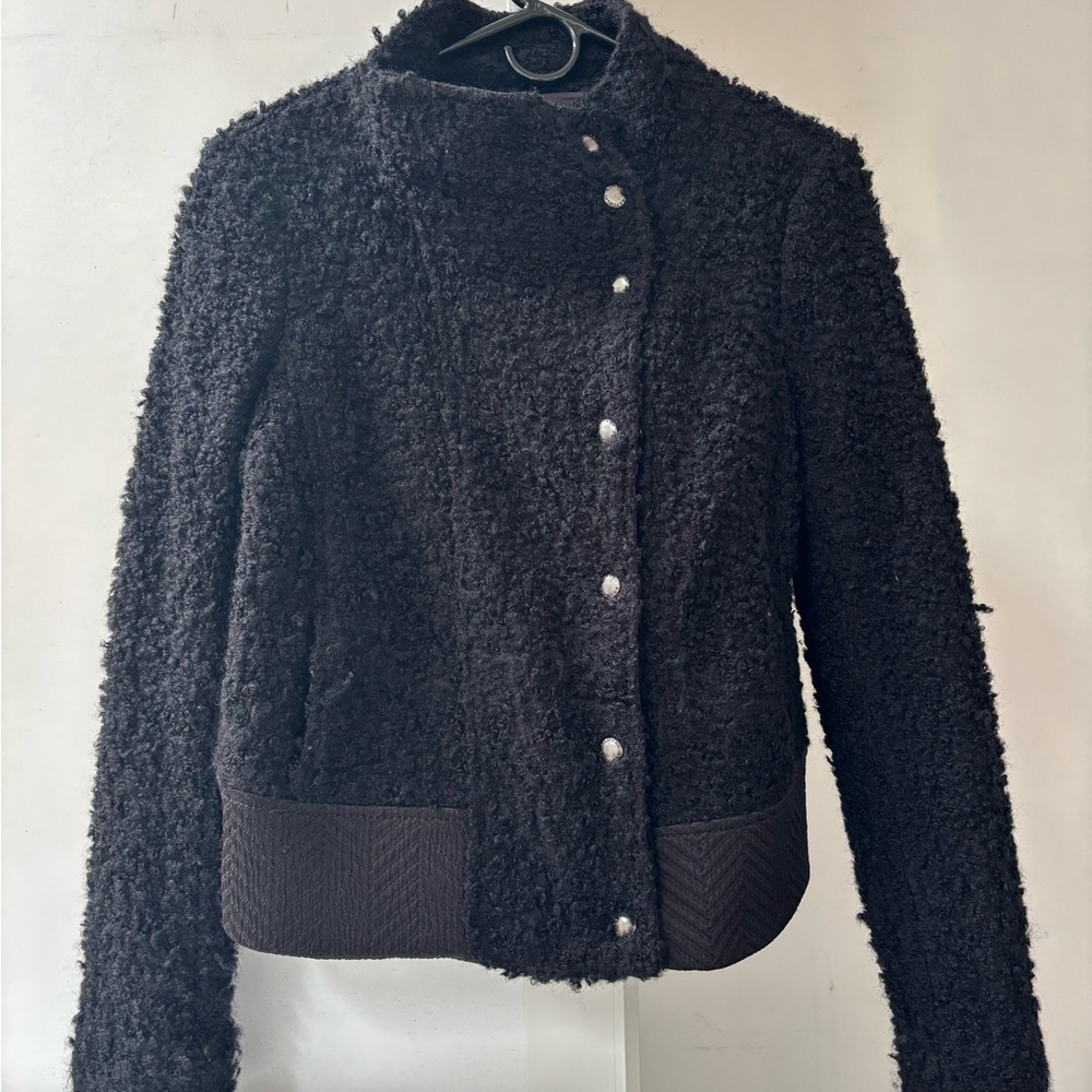 Banana Republic Black Teddy Jacket